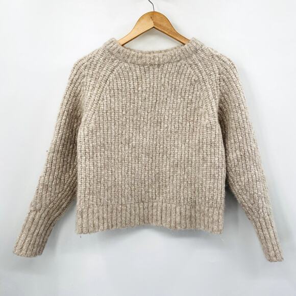 AYR The Softer Now Oatmeal Marl Sweater - Picture 2 of 8